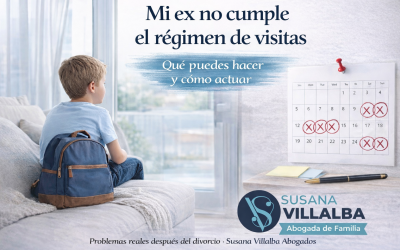 Mi ex no cumple el régimen de visitas: ¿Qué puedo hacer?