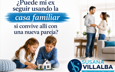 ¿Puede mi ex seguir usando la casa familiar si convive allí con una nueva pareja?