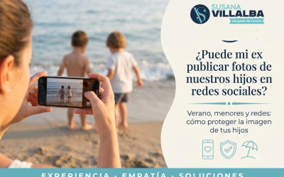 ¿Puede mi ex publicar fotos de nuestros hijos en redes sociales?