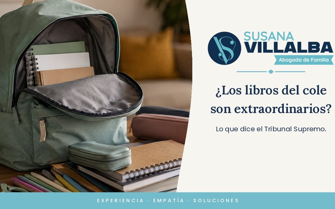Vuelta al cole: ¿los libros y el uniforme son gastos extraordinarios?